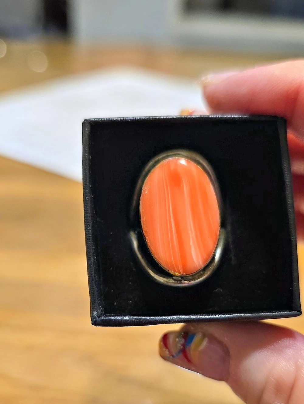Vintage Sterling Silver 925 Statement Ring